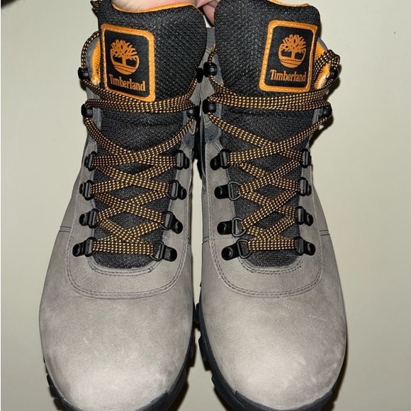 Timberland Mt. Maddsen Waterproof Mid Medium Grey Boots - Picture 4 of 7